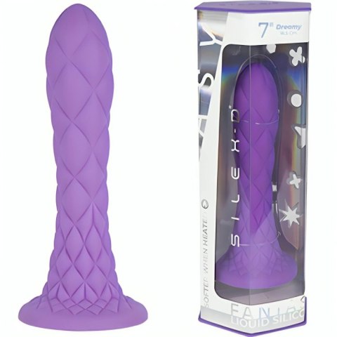 SilexD Dreamy Fantasy 18,5 cm termoaktywny silikon fioletowy