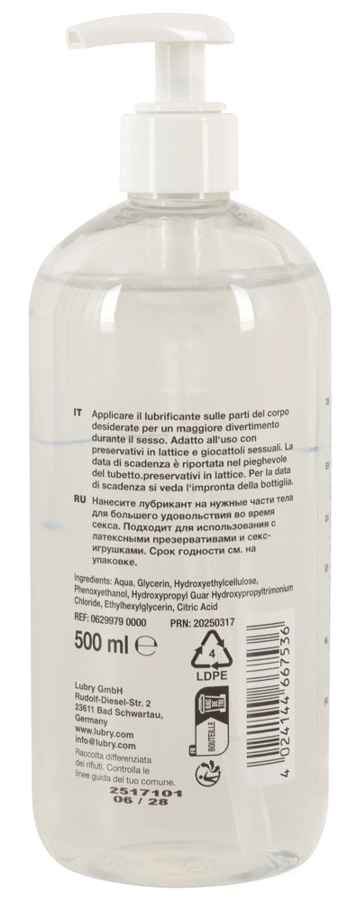 Just Glide Toylube 500 ml - żel intymny do akcesoriow i codziennego użytku