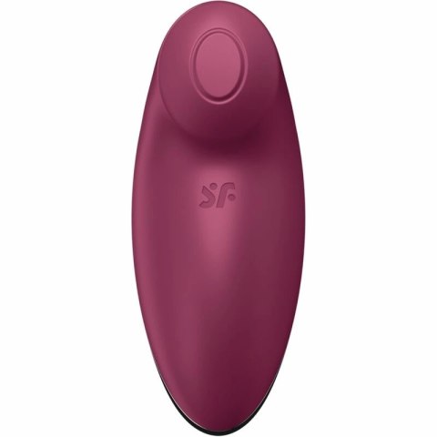 Satisfyer Tap & Climax 2 - Wielofunkcyjny model z 11 trybami, czerwony
