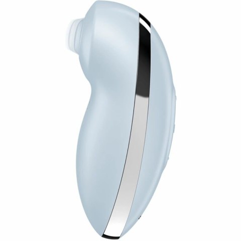 Satisfyer Tap & Climax 2 stymulator wibracyjny dwusilnikowy niebieski