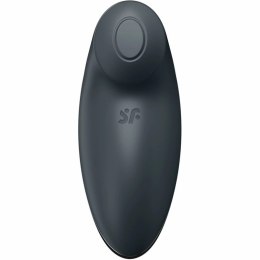 Satisfyer Tap & Climax 2 szary - urządzenie dwufunkcyjne wodoodporne