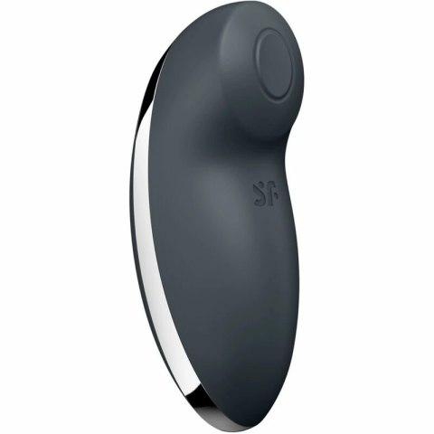 Satisfyer Tap & Climax 2 szary - urządzenie dwufunkcyjne wodoodporne