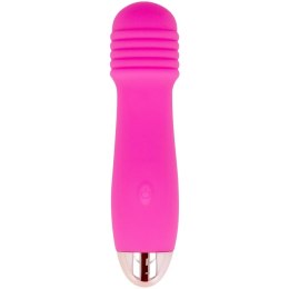 Dolce Vita Three - Wibrujący masażer ładowalny, 7 trybow, rożowy, 12,2 cm