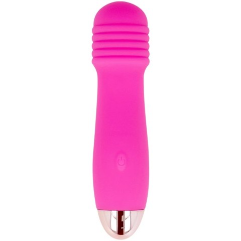 Dolce Vita Three - Wibrujący masażer ładowalny, 7 trybow, rożowy, 12,2 cm