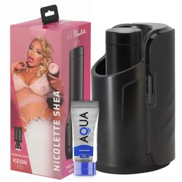 Kiiroo Keon Interaktywna Maszyna Intymna + Wkład Feel Nicolette Shea + Lubrykant 50ml