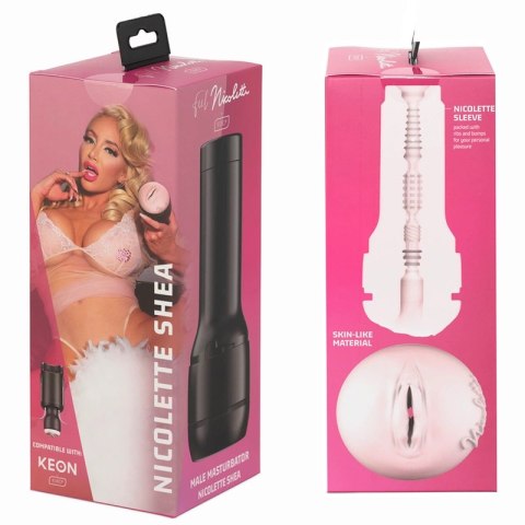 Kiiroo Keon Interaktywna Maszyna Intymna + Wkład Feel Nicolette Shea + Lubrykant 50ml
