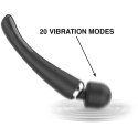 Naomi Wand Super Strong Massager antracytowy, 20 trybow, USB
