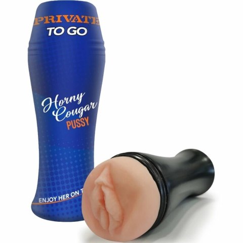 PRIVATE Horny Cougar To Go - Masturbator Kompaktowa maszyna intymna podrożna