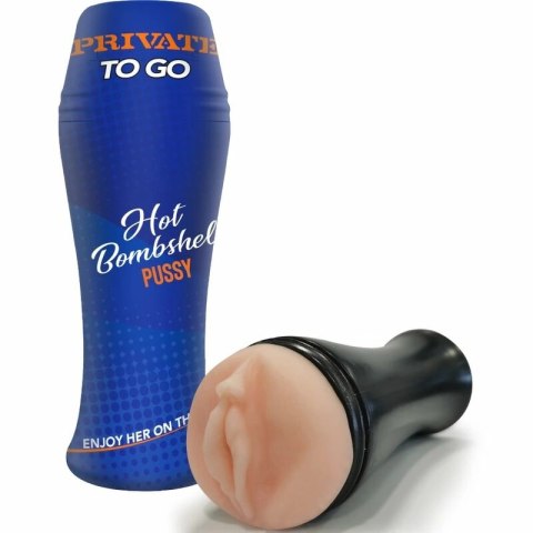 PRIVATE Hot Bombshell To Go - Masturbator kompaktowa maszyna intymna podrożna