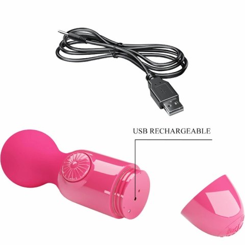 Pretty Love Magenta Mini - kompaktowy masażer osobisty silikonowy
