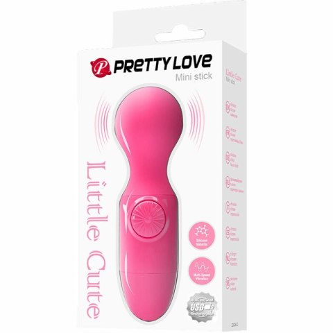 Pretty Love Magenta Mini - kompaktowy masażer osobisty silikonowy