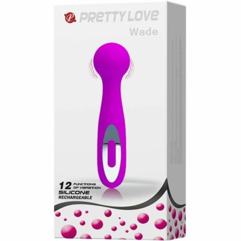 Pretty Love Wade Liliowy Masażer Intymny 12 Trybow Wodoodporny USB