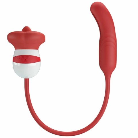Romance Alyss Intymny Symulator Ust Czerwony 5 Trybow USB