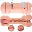 SHEQU Kay Podwojny System Wibracji z Anatomiczną Powierzchnią TPE