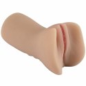 SHEQU Pamela - Ręczna maszyna intymna z anatomiczną teksturą, silikon medyczny