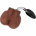 ACT Big Ass model anatomiczny z funkcją wibracji, brązowy, 21x22,5x13 cm