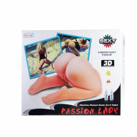 Baile GLOS model 3D - anatomiczna maszyna intymna z wibracjami, 10 kg