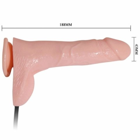 Baile Intymna Maszyna Wibrująca i Pompowana 18,8 cm z Przyssawką