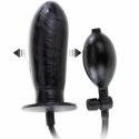 Baile Joy 16 cm - Model powiększany z pompką, lateksowy, czarny