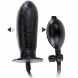 Baile Joy 16 cm - Model powiększany z pompką, lateksowy, czarny