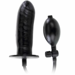 Baile Joy 16 cm - Model powiększany z pompką, lateksowy, czarny