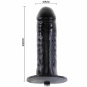 Baile Joy 16 cm - Model powiększany z pompką, lateksowy, czarny