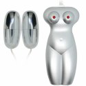 Baile Model SIATKA - Anatomiczna maszyna intymna z wibracjami, naturalny kolor