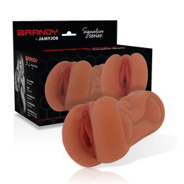 Jamyjob Signature Brandy - Anatomiczna maszyna intymna TPR kompaktowa
