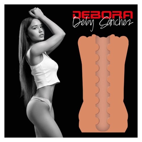 Jamyjob Signature Debora - model anatomiczny z miękkiego TPR, dyskretny rozmiar