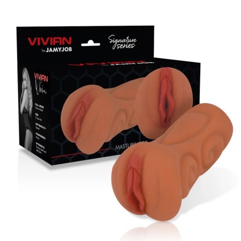 Jamyjob Signature Vivian - anatomiczna maszyna intymna TPR 16 cm