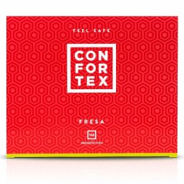 Confortex Strawberry 144 szt. prezerwatywy aromatyzowane lateksowe CE