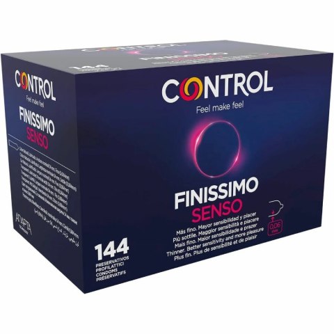 Control Adapta Senso 144 szt. - ultracienkie, anatomiczne prezerwatywy