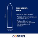 Control Adapta Senso 144 szt. - ultracienkie, anatomiczne prezerwatywy