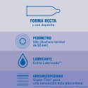 Durex Invisible Extra Lubricated 12 szt. ultracienkie prezerwatywy