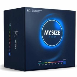 MY.SIZE PRO prezerwatywy 72 mm 80 szt. ultra cienkie hypoalergiczne