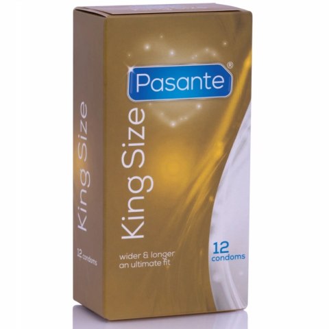 Pasante King Size prezerwatywy długie i szerokie 12 sztuk