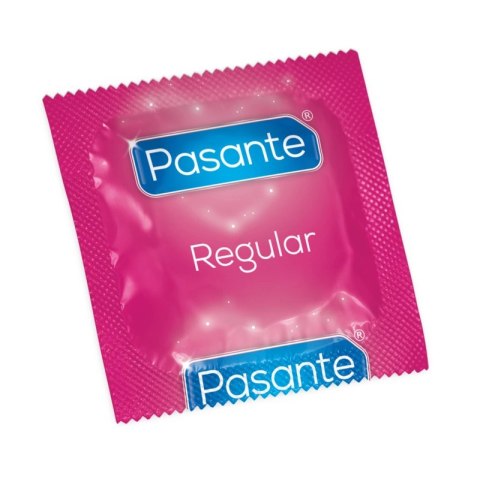 Pasante Regular prezerwatywy 3 sztuki, klasyczny kształt, 54 mm