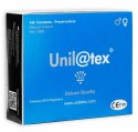 UNILATEX Naturalne prezerwatywy 144 szt. gładkie, natłuszczone, ISO 4074