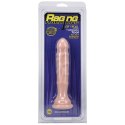 Doc Johnson Classic Dong prążkowany 13 cm z przyssawką, cielisty