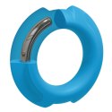 Doc Johnson Flexisteel Pierścień anatomiczny silikon-stal 3,5 cm czarny