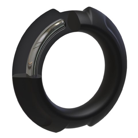 Doc Johnson Flexisteel pierścień anatomiczny silikonowy 4,3 cm czarny Doc Johnson Flexisteel pierścień anatomiczny silikonowy 4,3 cm czarny