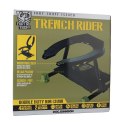 Doc Johnson Trench Rider - platforma z regulacją wysokości, czarna