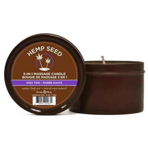 Earthly Body Świeca do masażu 3w1 High Tide 170g naturalne olejki Earthly Body Świeca do masażu 3w1 High Tide 170g naturalne olejki