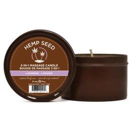 Earthly Body Świeca do masażu Lawenda 170g naturalny olejek