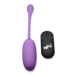 XR Brands BANG Toy Pluszowe Jajko 28 Trybow Pilot USB Silikon