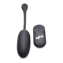 XR Brands BANG Toy jajko silikonowe z pilotem 28 trybow czarne