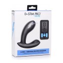 XR Brands E-Stim Pro Plug Silikonowy masażer z pilotem, czarny