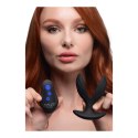 XR Brands Electro-Spread silikonowa wtyczka intymna z wibracjami i E-Stim