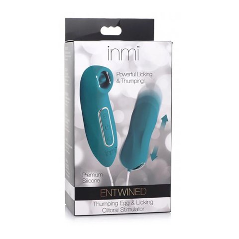 XR Brands Entwined - zestaw kompaktowych urządzeń do stymulacji, silikon XR Brands Entwined - zestaw kompaktowych urządzeń do stymulacji, silikon