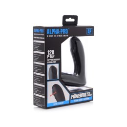 XR Brands P-Tap 12 Trybow Silikonowa Maszyna Intymna Prostata Czarna